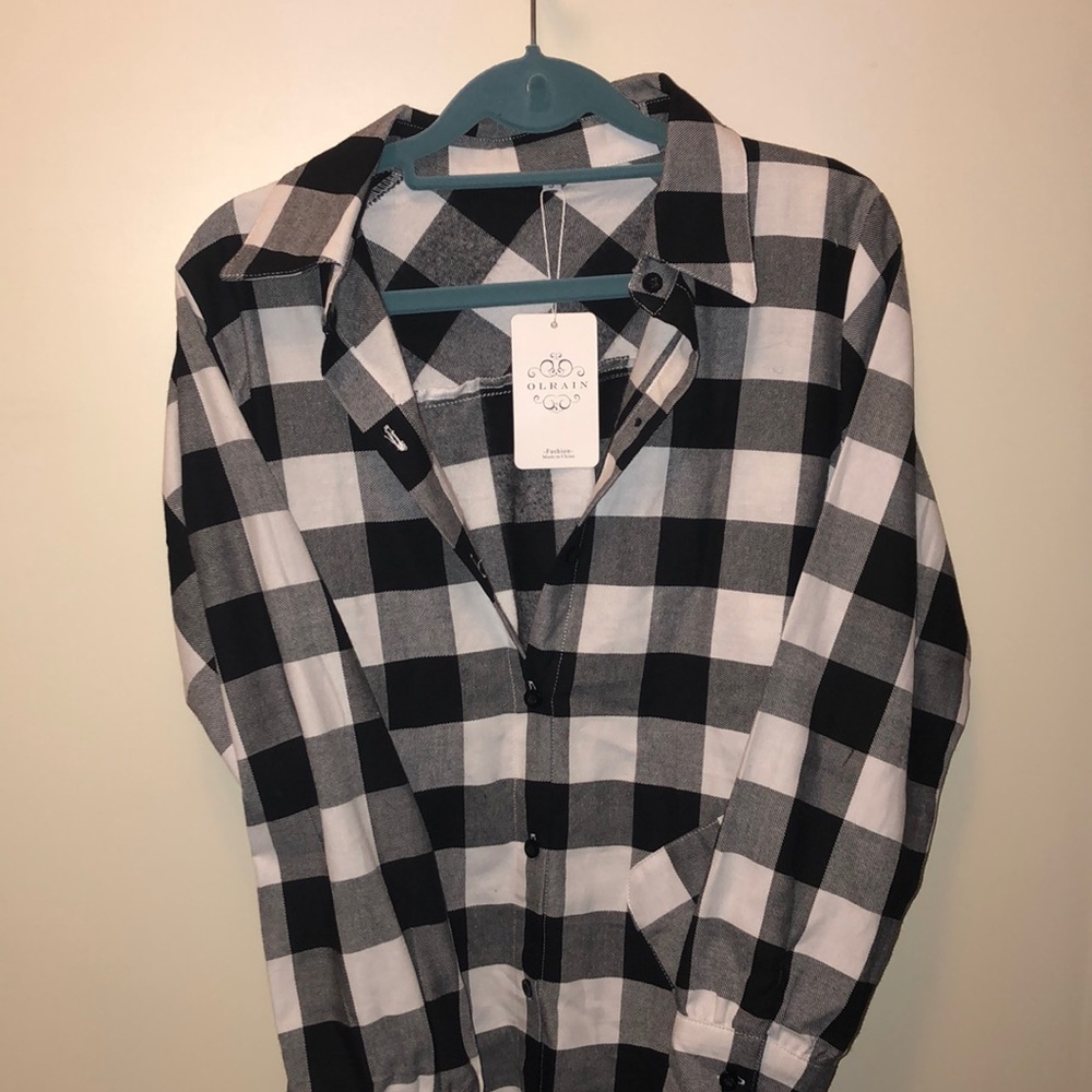 Flannel dress
